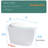 Smart Toilet With Bidet Function, Auto Open/Close Lid, Foot Sensor, Multiple Washing Modes, Warm Water, Bathroom Essential Integration, Powerful Flushing, Upgrade-125560737