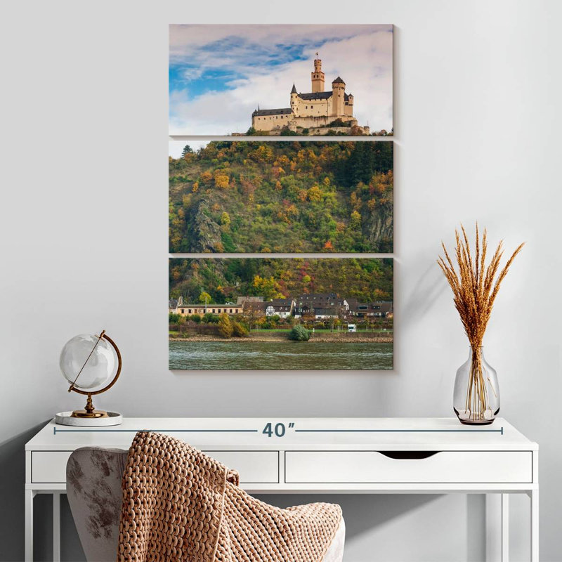 Lilie Marksburg Castle, 32" H x 20" W
