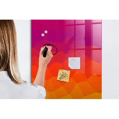 Magnetic Glass Dry Erase Board