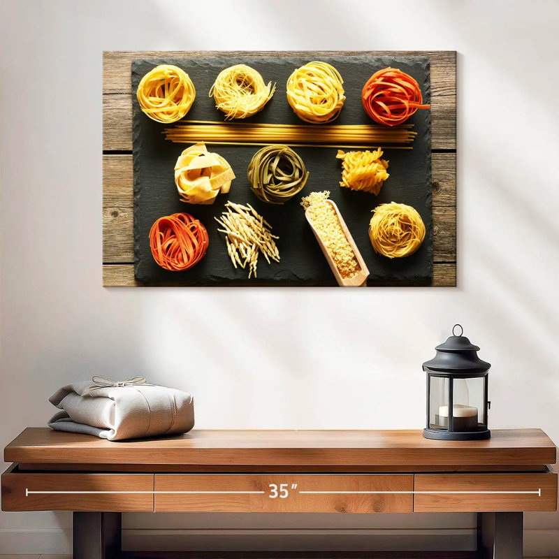 Yarlin Pasta, 16" H x 24" W
