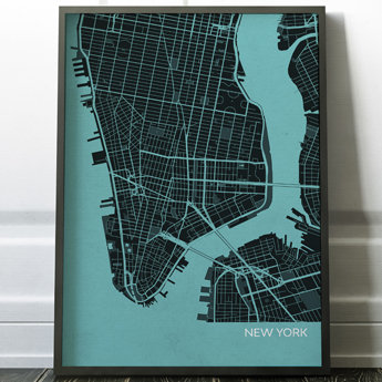 Single Picture Frame Print, Black