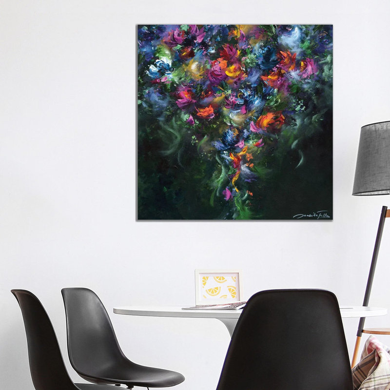The Power Of Love by Jaanika Talts - Wrapped Canvas Painting, 93.98 cm H x 93.98 cm W x 3.175 cm D