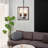 1 - Light Black Unique/Statement Pendant