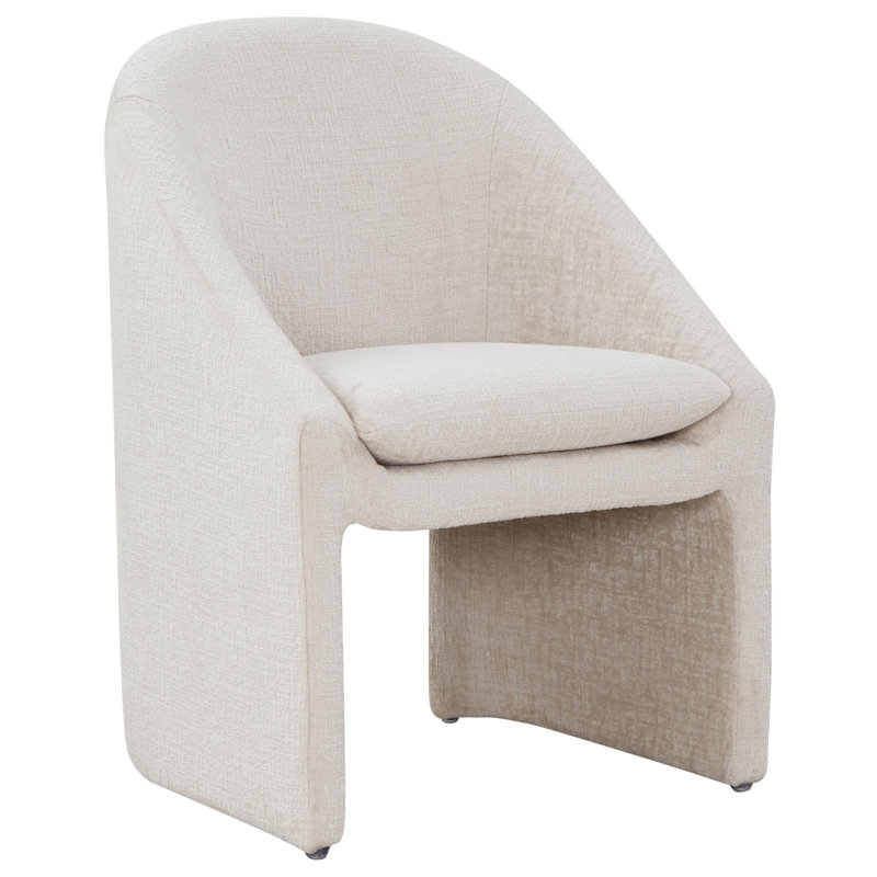 Kagan Chenille Dining Chair, Beige
