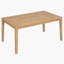 Ensemble de table de salle à manger 7 pièces pour 6 personnes et 1 table de salle à manger rectangulaire en bois pour 6 personnes avec chaises rembourrées pour la salle à manger et la cuisine (naturel)-533520576