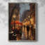 «Christmas Holiday Art DCCXV», reproduction d'art encadrée - bois massif-1208281128