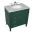 Rivers 32'' Single Bathroom Vanity with Marble Top-627615754