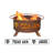 Collegiate Series Round Steel Fire Pit-15529981