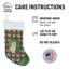 Chaussette de Noël crème Shiba Inu