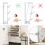 Commode à chaussures d'entrée au fini blanc, 2 tiroirs rabattables avec fentes réglables, rétro rustique, basculant, armoire de construction: blanc, tiroir amovible charmant et fonctionnalité