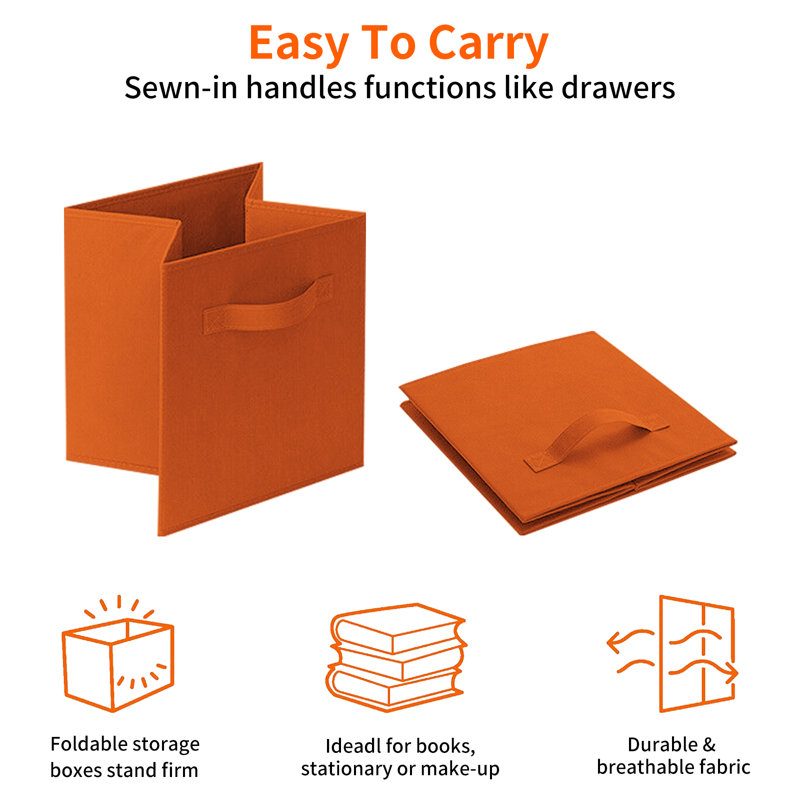 Fabric Wash Bag, Orange