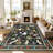Area Rugs Modern Non-Slip Washable Rug Mark Resistant,Floral Farmhouse Carpet,Non-Shedding for Living Room Bedroom-902021328-902021333
