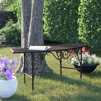 Metal Outdoor Bench
