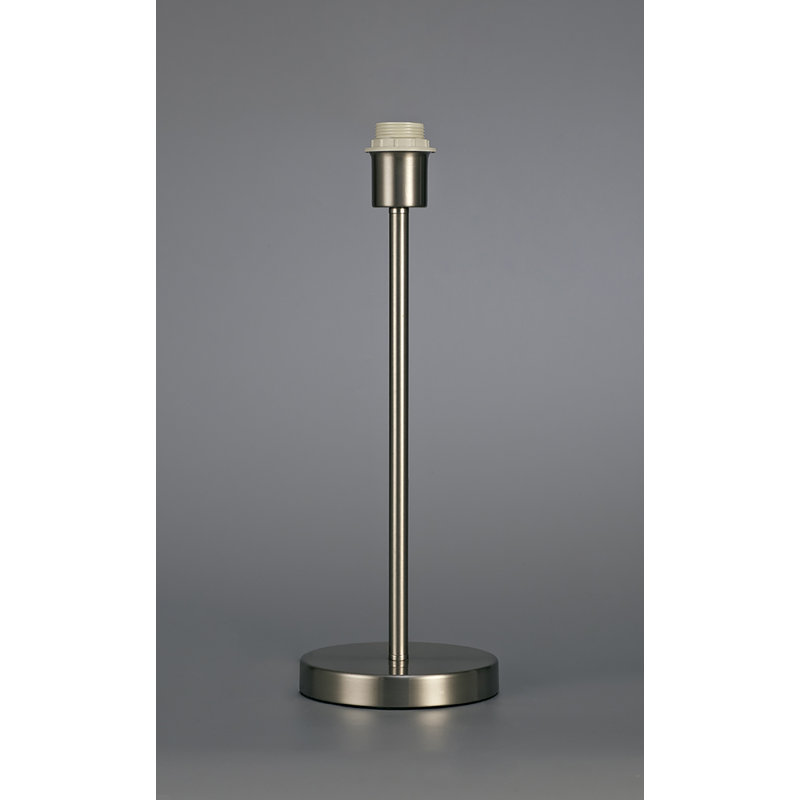 Lisette Metal Lamp Base Lamp, Silver