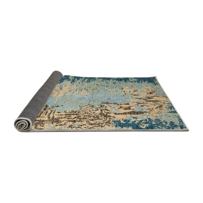 Abstract Indoor Rug, Round 8'