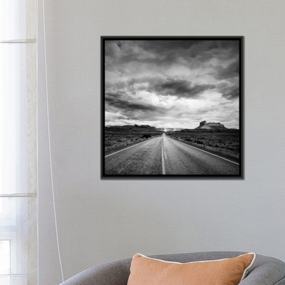 "Long Stretch of Road # 2" par Dan Ballard, reproduction de photo sur toile