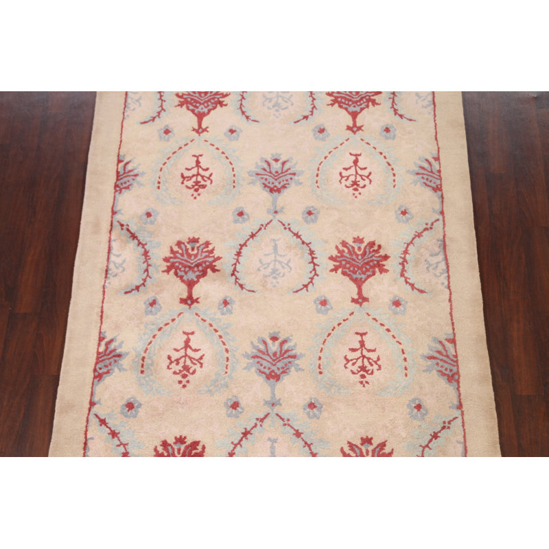 Wool Floral Indoor Rug