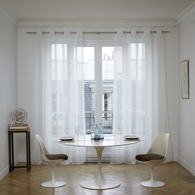 Willia Sheer Single Curtain Panel, 350 W x 280 D cm