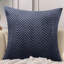 Luxury Chevron Embossed Quilted Pattern Velvet Cushion Cover Set (4-Pack) - Soft Throw Cushion Cover for Home Décor-512619766