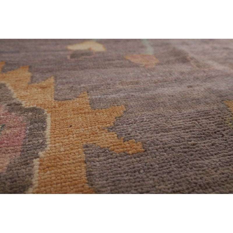 Tapis gris All-Over Oushak 10 x 14