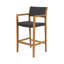 Tabouret de bar d'extérieur en acacia 30 po Roydon