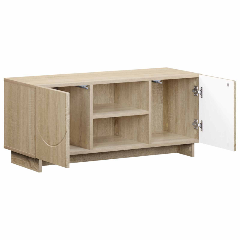 TV Stand, 40cm H x 90cm W x 34.5cm D, Sonoma Oak