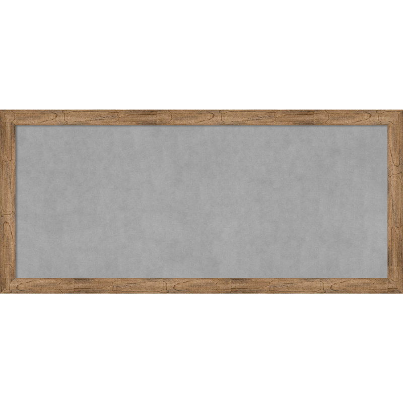 Tableau magnétique à cadre étroit Owl Brown, H 24 po x l 52 po