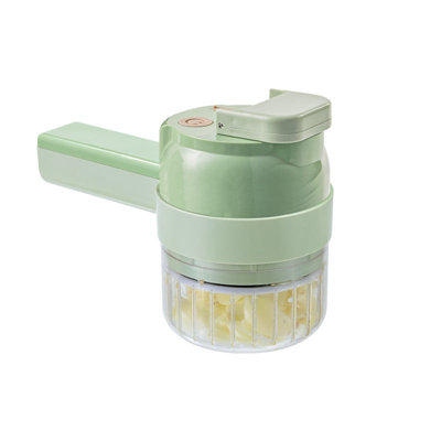 cup sleeve Kitchen Household Vegetable Cutter Mini Wireless Garlic Mud Artifact Garlic Masher Cutting Pressing And Pulling Garlic