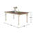 Cierra Solid Wood Base Dining Table