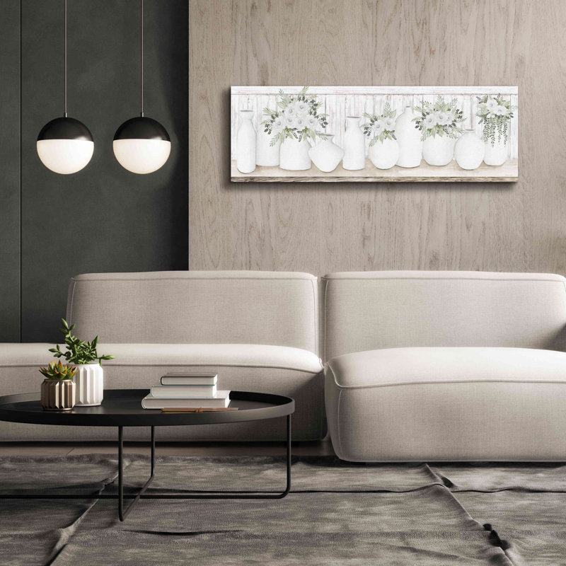 «White Simplicity», impression sur toile tendue
