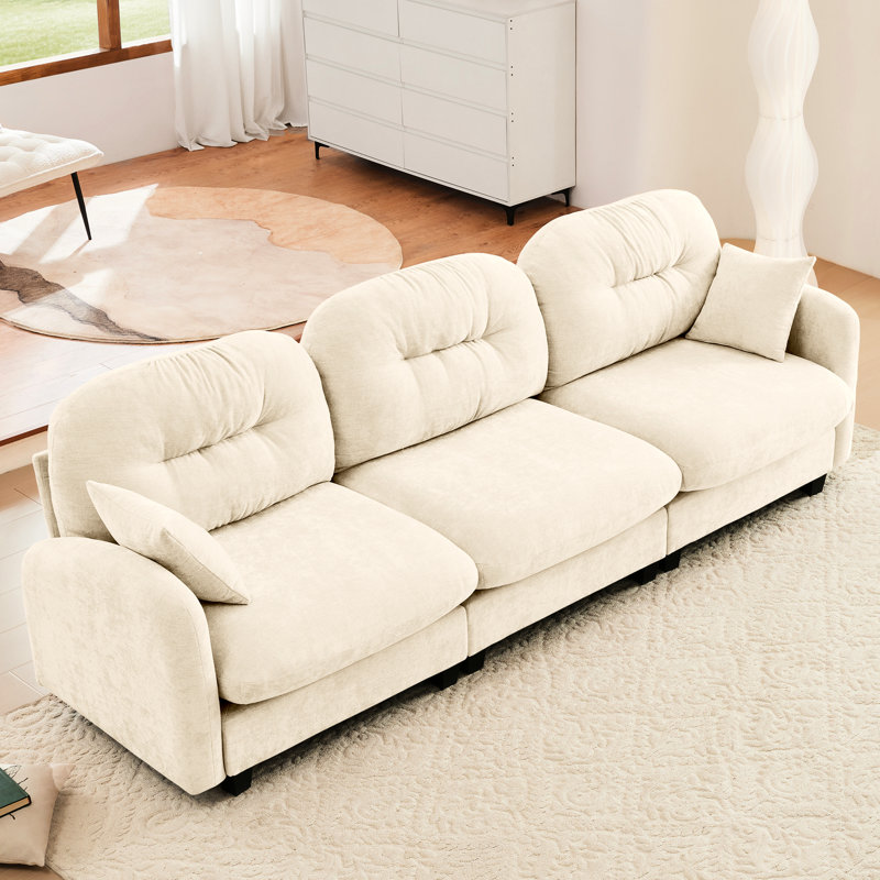 Ergonomique à trois - avec revêtement en chenille douce et élégant pour des sièges personnalisables