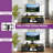 Mairita LED Entertainment Center with Integrated Mount and Power Outlets -210528175