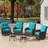 Imalai Wicker Patio Conversation Set with Cushions-2041874790