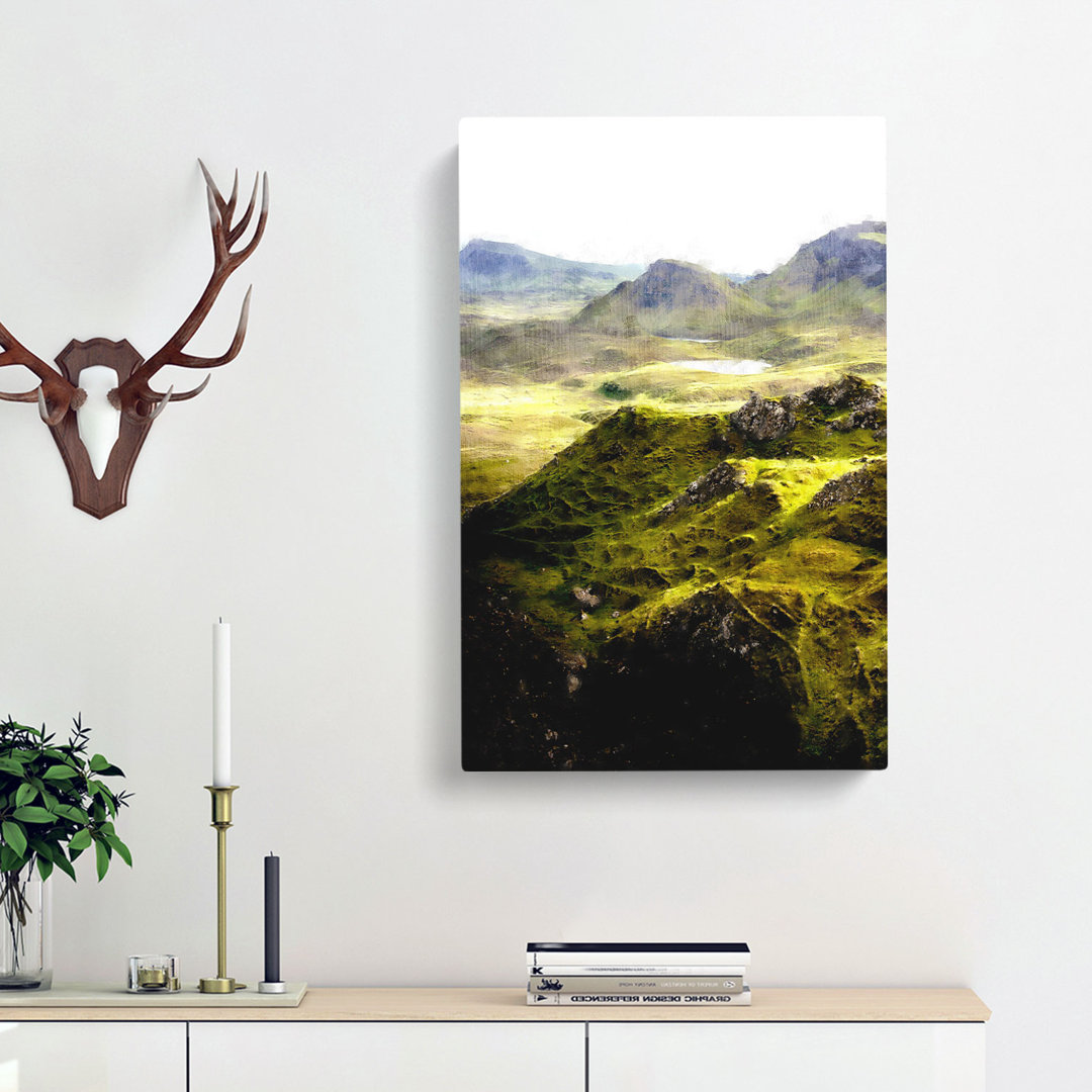 Portree In The Isle Of Skye Scotland - Wrapped Canvas
