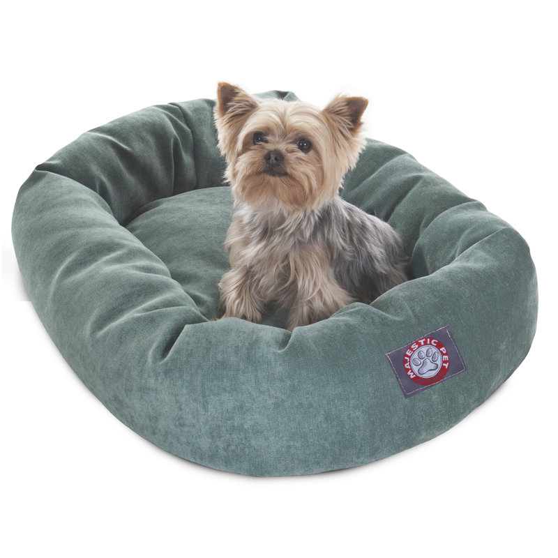 Oval Pet Bed, Medium (23" W x 32" D x 7" H), Azure