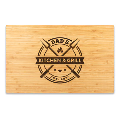 Koyal Wholesale Bamboo Laser Engraved Cutting Board