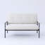 Canapé moderne 53 po pour petits espaces et appartements, beige