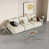 Silver-47'' coffee table selected