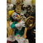 Statue de clown Benninger jouant d'un instrument