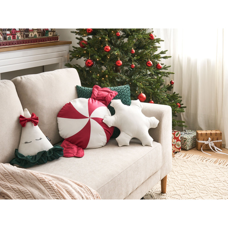 NOELNEST Geometric Novelty Throw Cushion