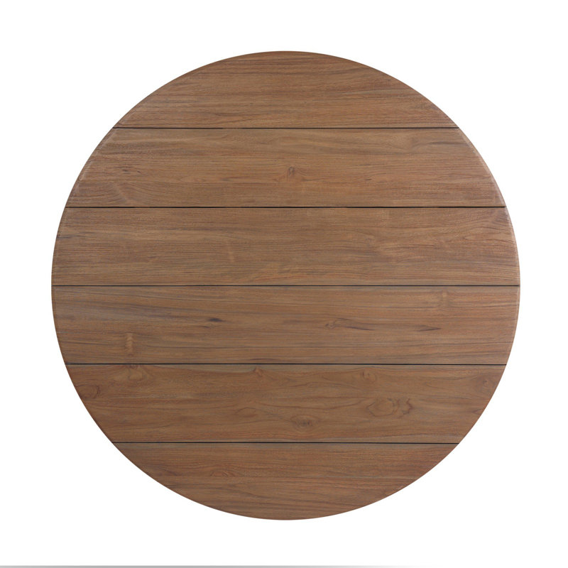 Brandt Outdoor Round Teak Dining Table