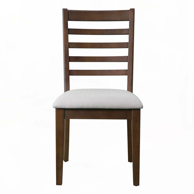 Chaises de salle à manger rembourrées Farmhouse, Brun