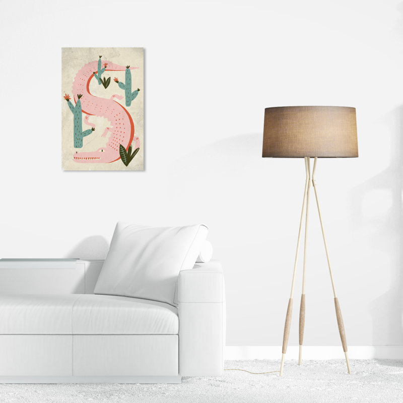 Rose Gator - reproduction sur toile tendue, H 24 po x l 16 po x P 0,8 po