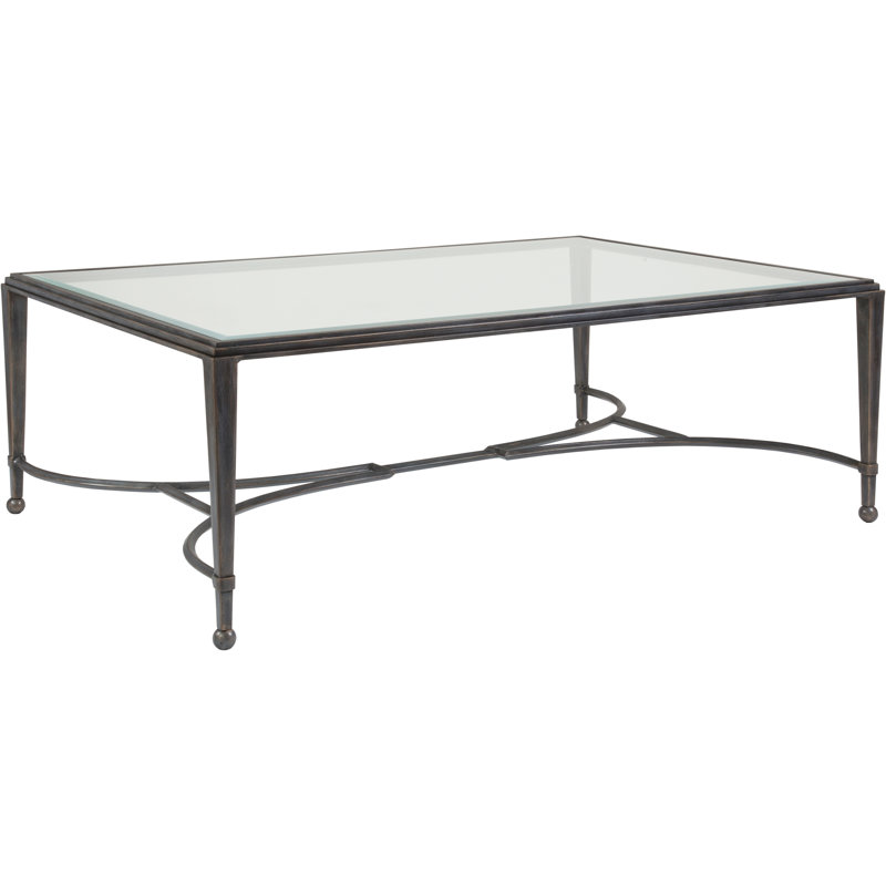 Metal Designs Sangiovese Cocktail Table, St Laurent, 19" H x 36" W x 54" L