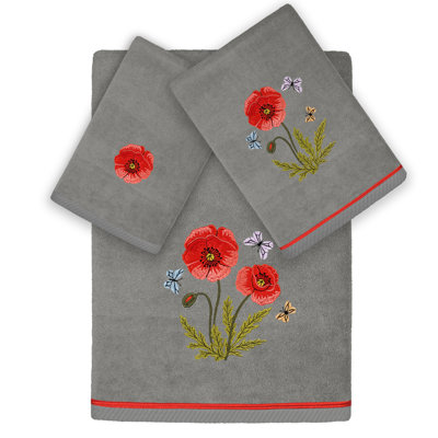 3 Piece Turkish Cotton Towel Set
