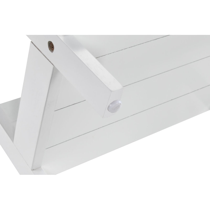 Tablette échelle à 3 niveaux 32 po Bellea Vista, Blanc
