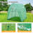 70.9'' W x 70.9'' D Greenhouse