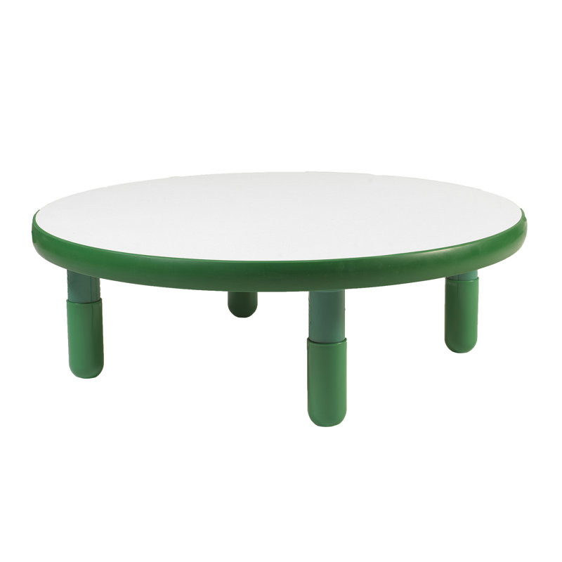 Table ronde BASELINE, Rouge pomme d'amour, H 12 po x L 36 po x l 36 po