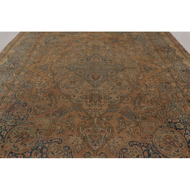 Antique One-of-a-Kind 10'6X14'7 Hand Knotted Area Rug