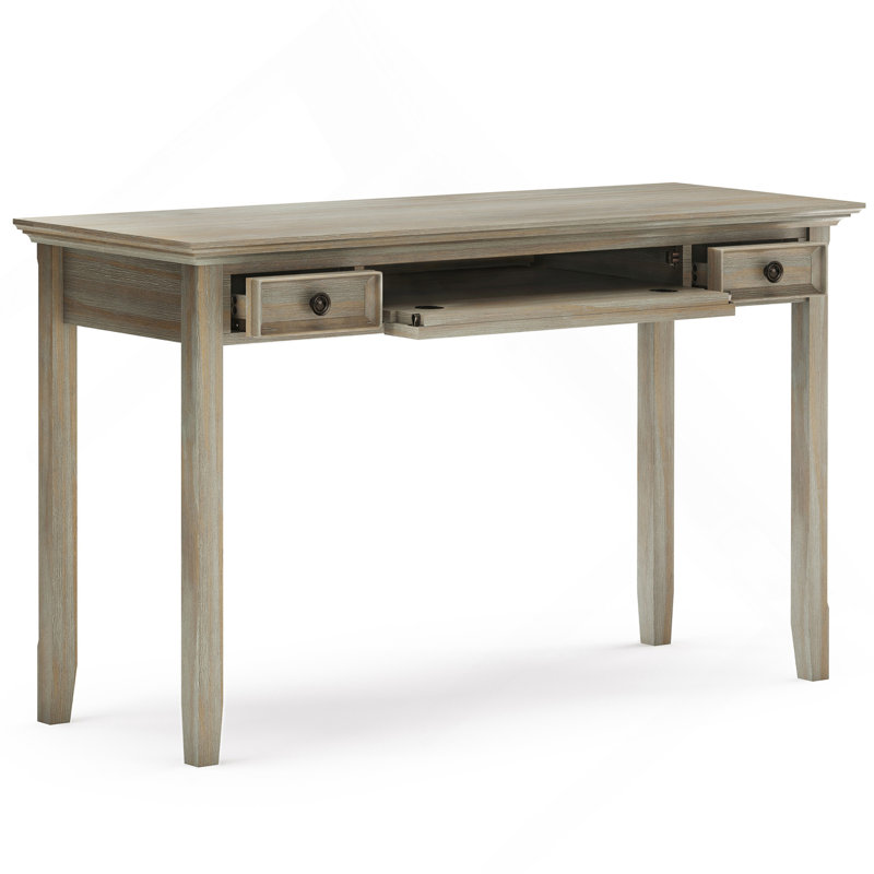 Bureau - Gris vieilli, Marron clair
